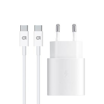 Зарядний пристрій ArmorStandart AR-TA800W UCB-C 25W white+кабель USB-C to USB-C