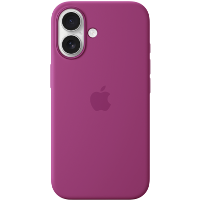 СИЛІКОНОВИЙ ЧОХОЛ IPHONE 16 SI CASE FUCHSIA-ZML