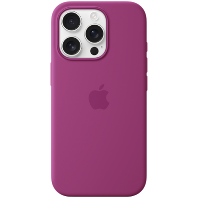 СИЛІКОНОВИЙ ЧОХОЛ IPHONE 16 PRO SI CASE FUCHSIA-ZML