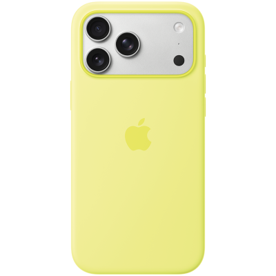СИЛІКОНОВИЙ ЧОХОЛ IPHONE 17 PRO MAX SI CASE NEON YEL-ZML