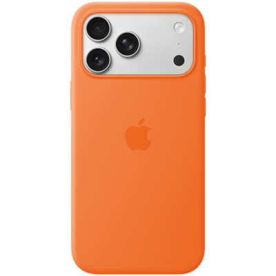 СИЛІКОНОВИЙ ЧОХОЛ IPHONE 17 PRO MAX SI CASE ORANGE-ZML