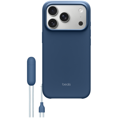 Beats iPhone 17 Pro Kickstand Case with MagSafe and Camera Control - Bedrock Blue,Model A3509