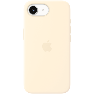 СИЛІКОНОВИЙ ЧОХОЛ IPHONE 17E SI CASE VANILLA-ZML