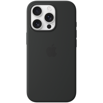 СИЛІКОНОВИЙ ЧОХОЛ IPHONE 16 PRO SI CASE BLACK-ZML