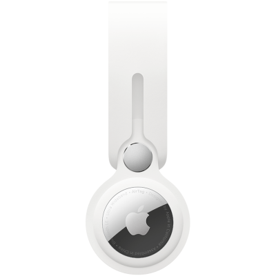 БРЕЛОК ДЛЯ ТРЕКЕРА AIRTAG LOOP WHITE-ZML