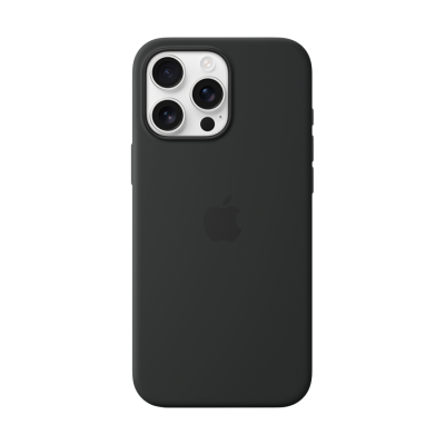 СИЛІКОНОВИЙ ЧОХОЛ IPHONE 16 PRO MAX SI CASE BLACK-ZML