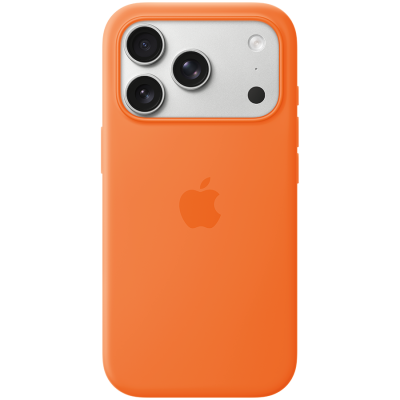 СИЛІКОНОВИЙ ЧОХОЛ IPHONE 17 PRO SI CASE ORANGE-ZML