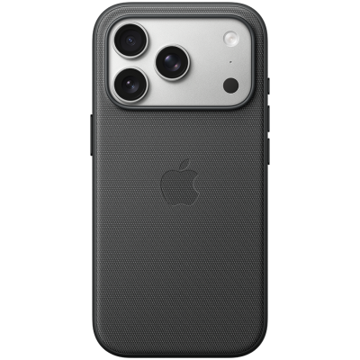 Плетений чохол Premium Silicone Case Full для iPhone 17 Pro Black