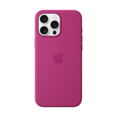СИЛІКОНОВИЙ ЧОХОЛ IPHONE 16 PRO MAX SI CASE FUCHSIA-ZML