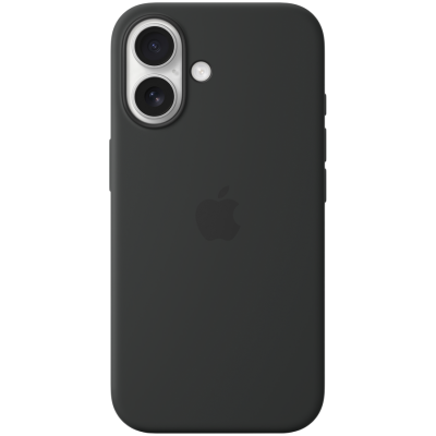 СИЛІКОНОВИЙ ЧОХОЛ IPHONE 16 SI CASE BLACK- ZML