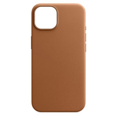Чохол ArmorStandart FAKE Leather Case iPhone 15 Plus Light Coffee