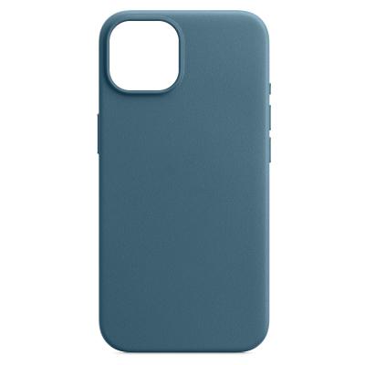Чохол ArmorStandart FAKE Leather Case iPhone 15 Sea Blue