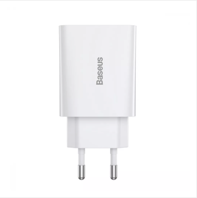 Зарядний пристрій Baseus Speed Mini PD Charger 20W (1 Type-C) White