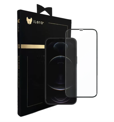 Захисне скло iLera DeLuxe FullCover для iPhone 12 Pro Max