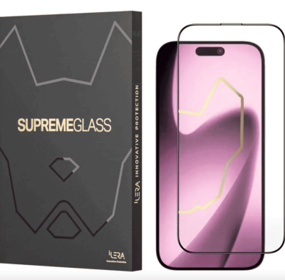 Захисне скло iLera DeLuxe FullCover для iPhone 17 Pro