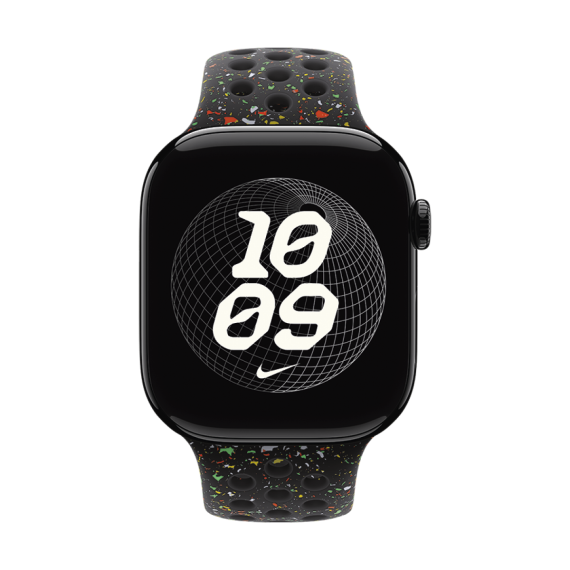 46mm Midnight Black Nike Sport Band - M/L