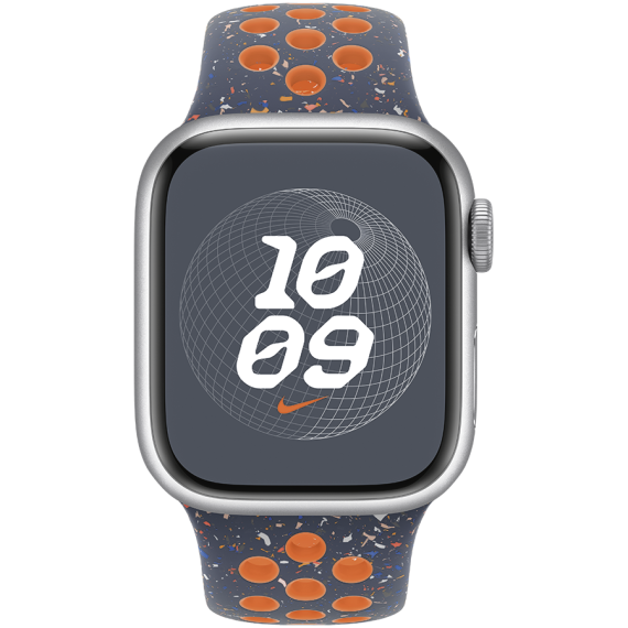 РЕМІНЕЦЬ ДЛЯ ГОДИННИКА APPLE WATCH 41 BLUE FLAME NSB M/L-ZML