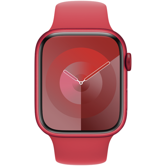 РЕМІНЕЦЬ ДЛЯ ГОДИННИКА APPLE WATCH 45 RED SB M/L-ZML