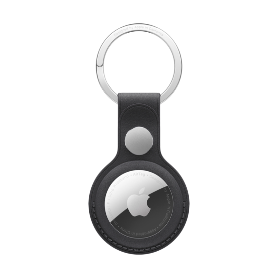 AirTag FineWoven Key Ring - Black,Model A3363