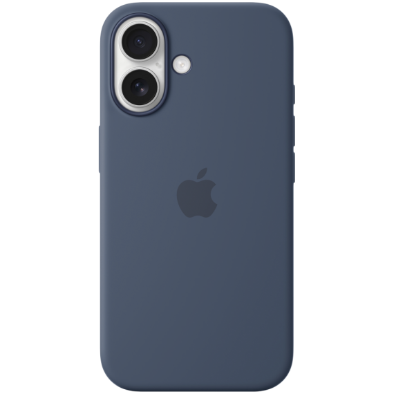 СИЛІКОНОВИЙ ЧОХОЛ IPHONE 16 SI CASE DENIM- ZML