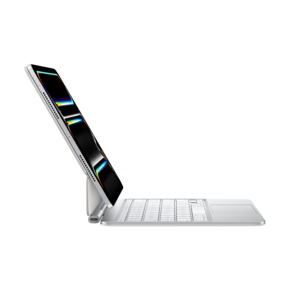 Magic Keyboard for iPad Pro 11‑inch (M4,M5) - Ukrainian - White,Model A2975