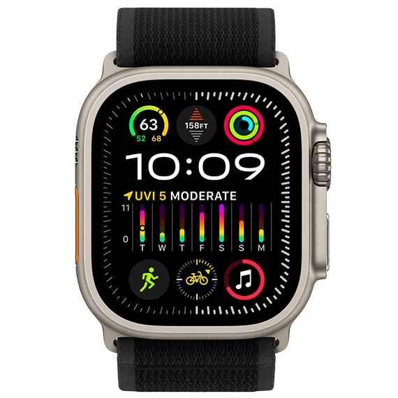 Ремінець ArmorStandart Trail Loop для Apple Watch 42 (Series 11-10)/41/40/38 Black