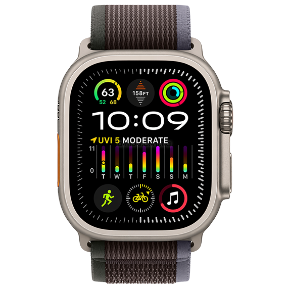 Ремінець ArmorStandart Trail Loop для Apple Watch 42 (Series 11-10)/41/40/38 Blue Black