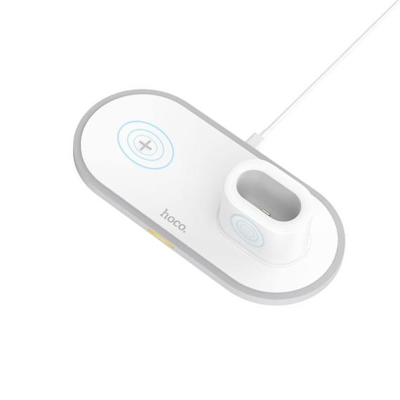 Зарядний пристрій QI Hoco CW21 Wisdom 3-in-1