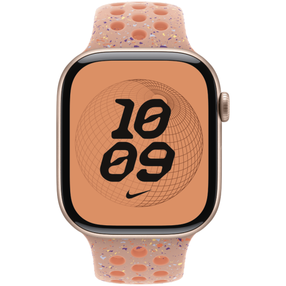 46mm Alpenglow Pink Nike Sport Band - S/M