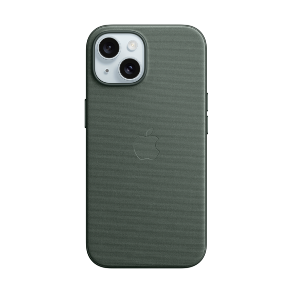 ЧОХОЛ IPHONE 15 FINEWOVEN CASE GRN-ZML