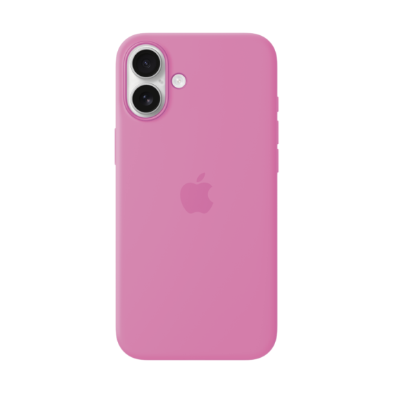 iPhone 16 Plus Silicone Case with MagSafe - Peony,Model A3314