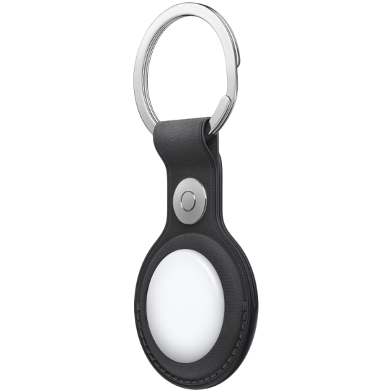 AirTag FineWoven Key Ring - Black,Model A3363