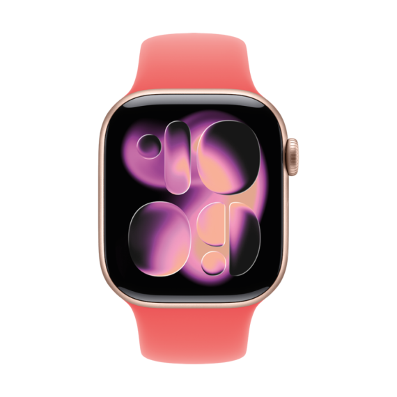 40mm Bright Guava Sport Band - S/M