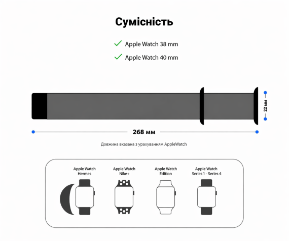 Ремінець ArmorStandart Sport Band (3 Straps) для Apple Watch 42 (Series 11-10)/41/40/38 White