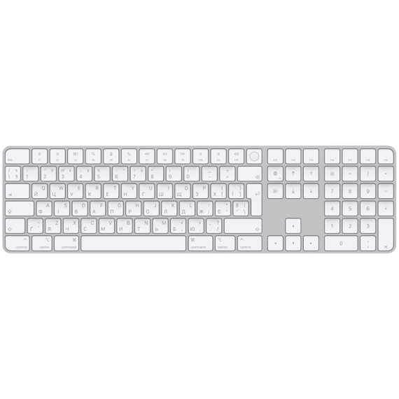 КЛАВІАТУРА MAGIC KEYBOARD TOUCH ID NUM KEY-UKR