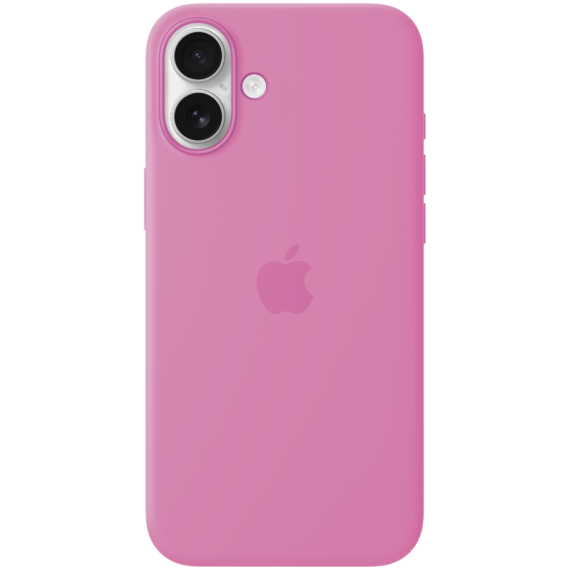 iPhone 16 Plus Silicone Case with MagSafe - Peony,Model A3314