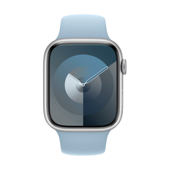РЕМІНЕЦЬ ДЛЯ ГОДИННИКА APPLE WATCH 45 LIGHT BLUE SB M/L-ZML