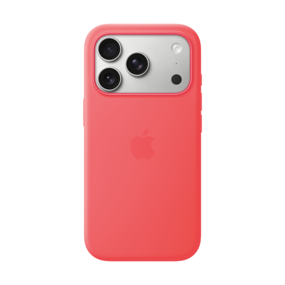 СИЛІКОНОВИЙ ЧОХОЛ IPHONE 17 PRO SI CASE BRIGHT GUAVA-ZML