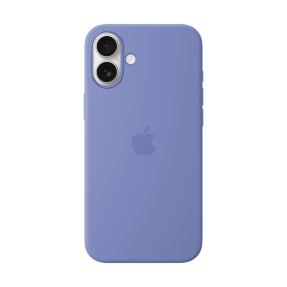 iPhone 16 Plus Silicone Case with MagSafe - Periwinkle,Model A3314