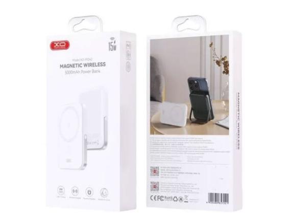 Повербанк Hoco PR242  Magnetic (5000 mAh) White