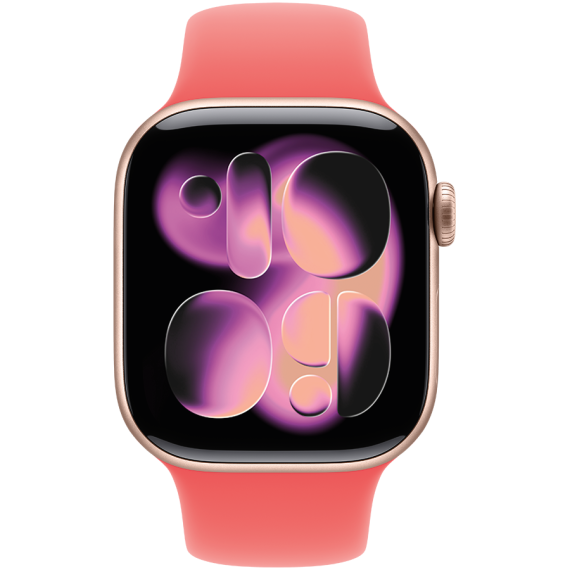 40mm Bright Guava Sport Band - S/M