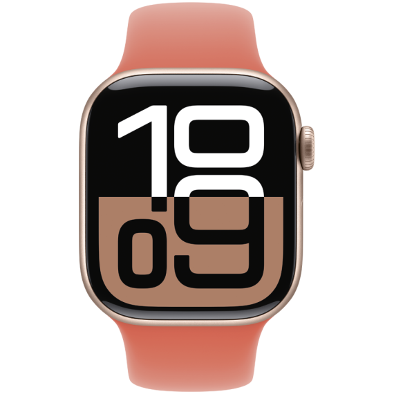 РЕМІНЕЦЬ ДЛЯ ГОДИННИКА APPLE WATCH 40 TANGERINE SB M/L-ZML