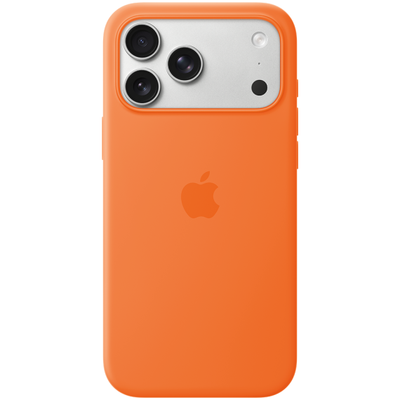 СИЛІКОНОВИЙ ЧОХОЛ IPHONE 17 PRO MAX SI CASE ORANGE-ZML