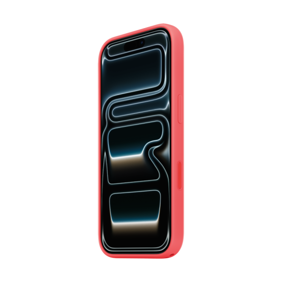 СИЛІКОНОВИЙ ЧОХОЛ IPHONE 17 PRO SI CASE BRIGHT GUAVA-ZML