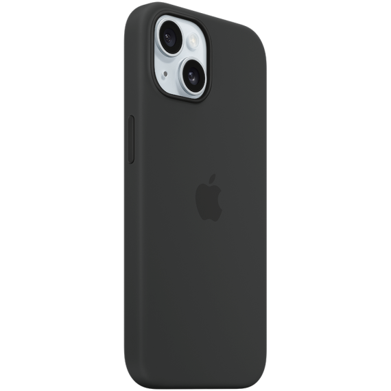СИЛІКОНОВИЙ ЧОХОЛ IPHONE 15 SI CASE BLACK- ZML