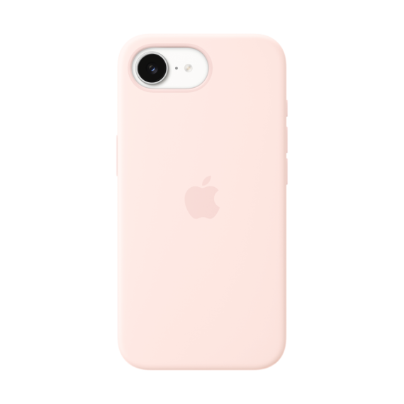 СИЛІКОНОВИЙ ЧОХОЛ IPHONE 17E SI CASE SOFT PINK-ZML