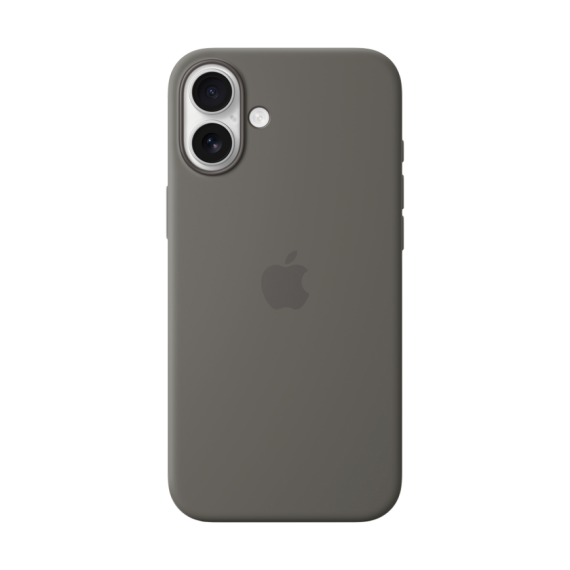 СИЛІКОНОВИЙ ЧОХОЛ IPHONE 16 PLUS SI CASE STONE GRAY-ZML