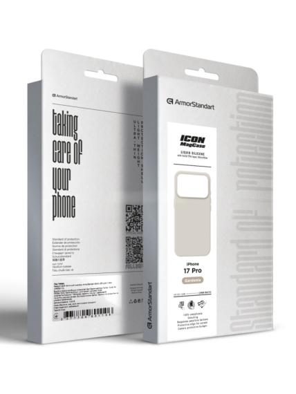 Чохол ArmorStandart ICON2 MagCase Apple iPhone 17 Pro Max Gardenia