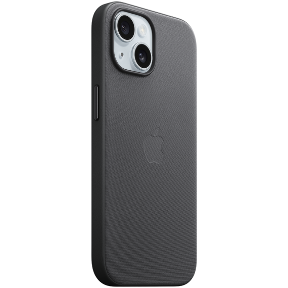 ЧОХОЛ IPHONE 15 FINEWOVEN CASE BLACK-ZML
