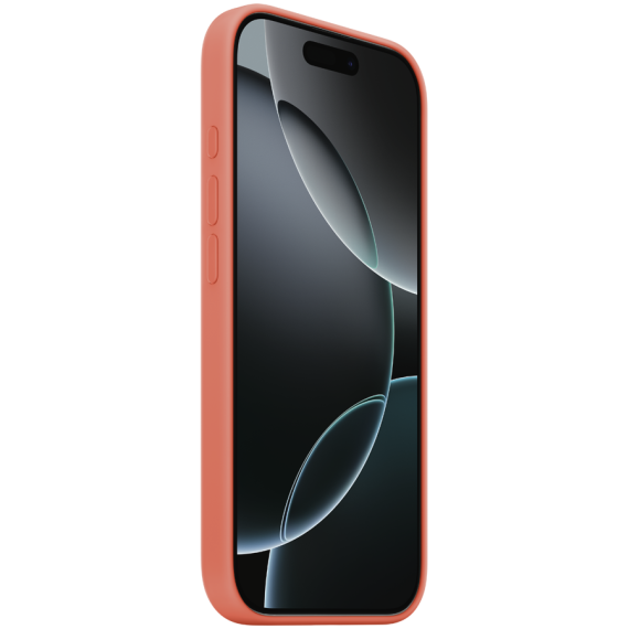 СИЛІКОНОВИЙ ЧОХОЛ IPHONE 16 PRO SI CASE TANGERINE-ZML